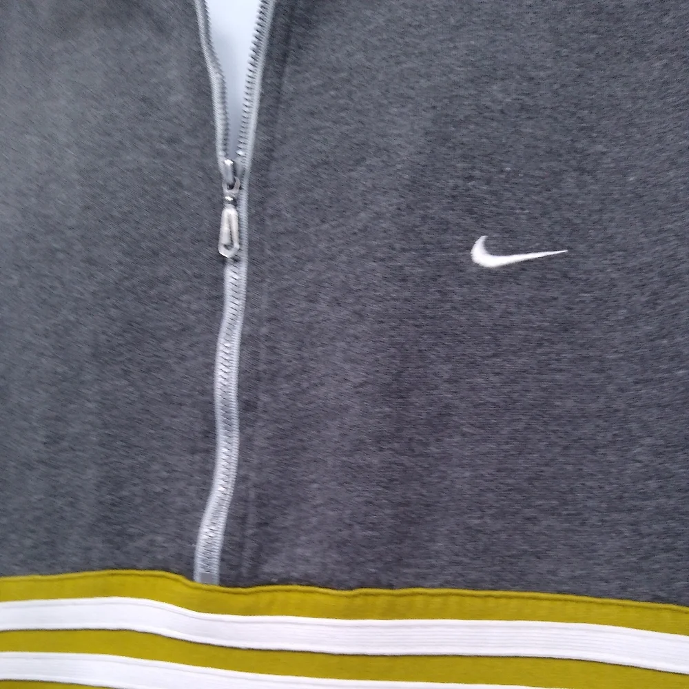 Vintage 90's Y2K Nike 1/4 Zip Sweatshirt XXL - Picture 3 of 6